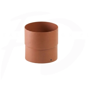 Złączka rury spustowej stalowa ⌀ 90 firmy KROP kolor ceglasty